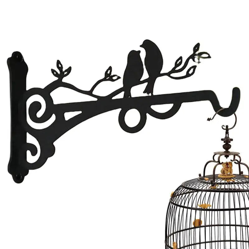 1pcs Plant Bracket Hook Iron Wall Hooks Hanging Plants Bracket European Style Flower Pot Basket For Hanging Plants Supplies