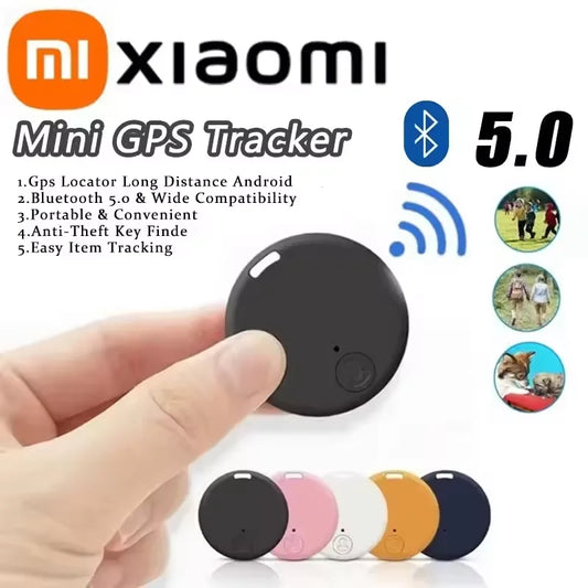 XIAOMI MIJIA 5.0 GPS Tracker Bluetooth Air Tag Anti-Lost Device Pet Kids Bag Wallet Tracking IOS Android Smart Finder Locator